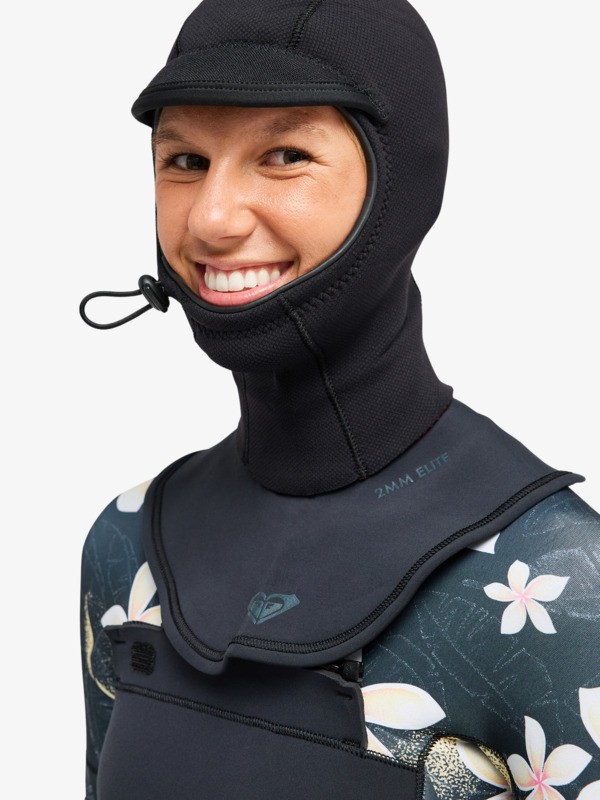 1 2mm Elite - Capucha de neopreno para mujer Negro 26BW193513 Roxy