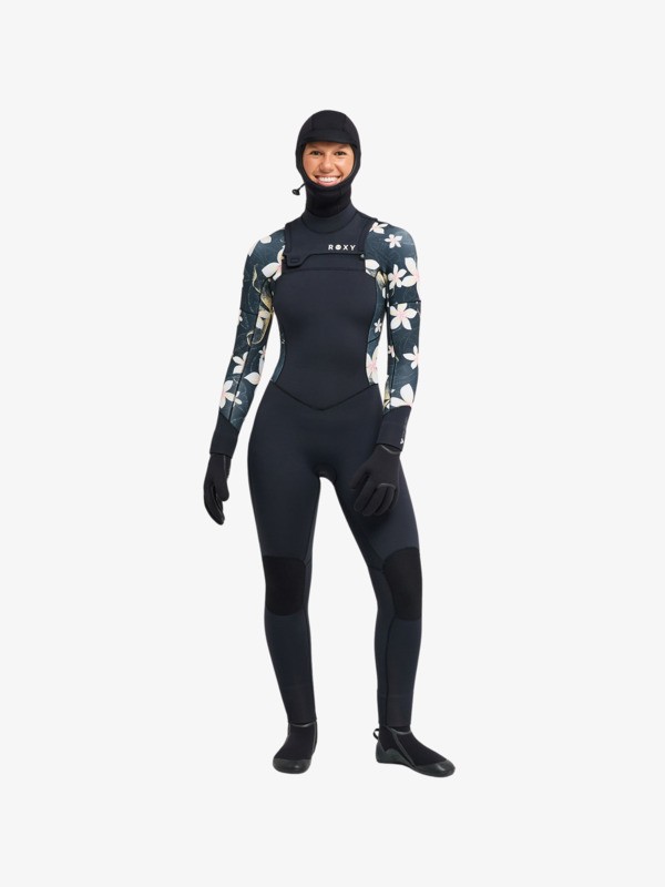 2 2mm Elite - Capucha de neopreno para mujer Negro 26BW193513 Roxy