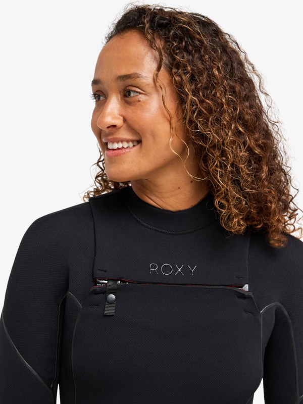 10 4/3 Elite Xtra Warm - Fato de surf com fecho no peito para mulher Preto 26BW213501 Roxy