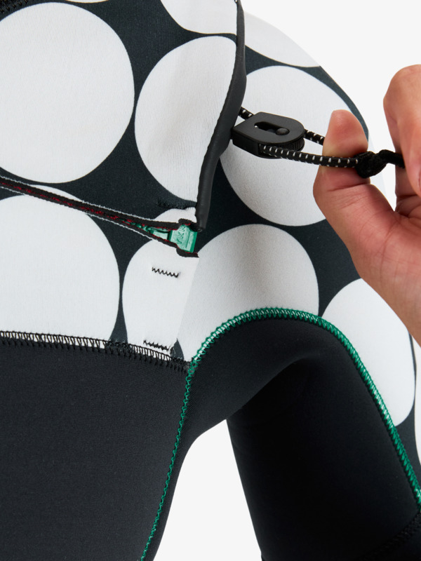 3 3/2 Rise Natural - Chest Zip Wetsuit for Women White 26BW213506 Roxy