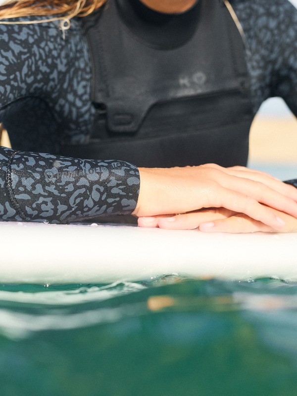 3 3/2 Swell Natural - Traje de surf con cremallera en el pecho para mujer Marron 26BW213508 Roxy