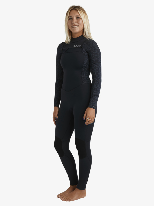 5 3/2 Swell Natural - Chest Zip Wetsuit for Women Brown 26BW213508 Roxy