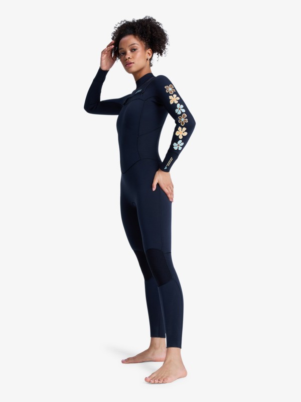 14 3/2 Swell Natural - Chest Zip Wetsuit for Women Black 26BW213508 Roxy