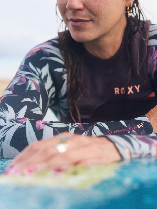 3 4/3 Swell Natural - Chest Zip Wetsuit for Women Black 26BW213509 Roxy
