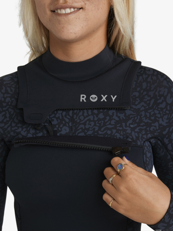 8 4/3 Swell Natural - Chest Zip Wetsuit for Women Brown 26BW213509 Roxy