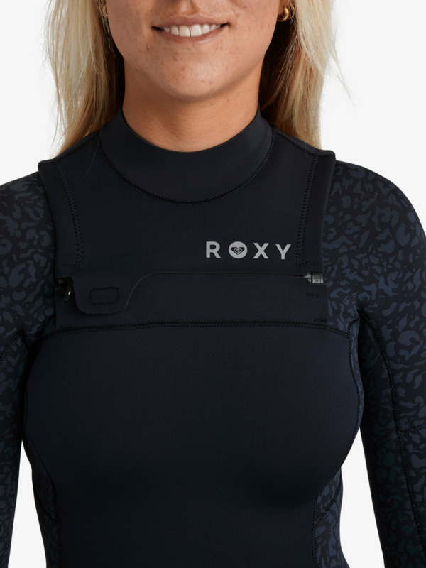 1 4/3 Swell Natural - Chest Zip Wetsuit for Women Brown 26BW213509 Roxy