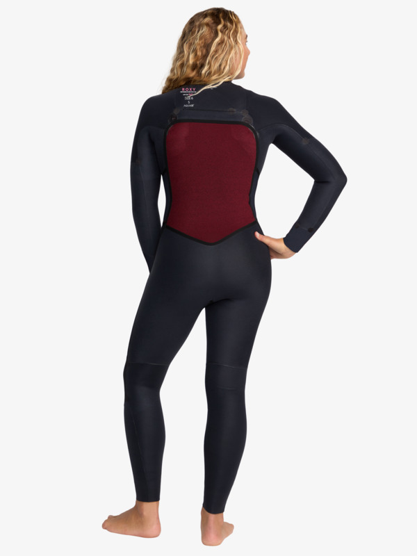 4 4/3 Swell Natural - Chest Zip Wetsuit for Women Black 26BW213509 Roxy