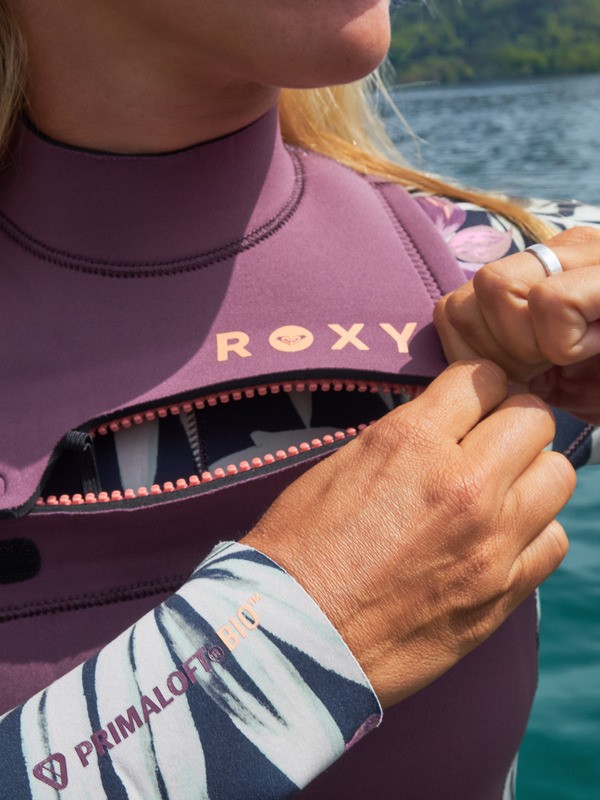 1 5/4 Swell Natural - Traje de surf con cremallera en el pecho para mujer Negro 26BW213510 Roxy