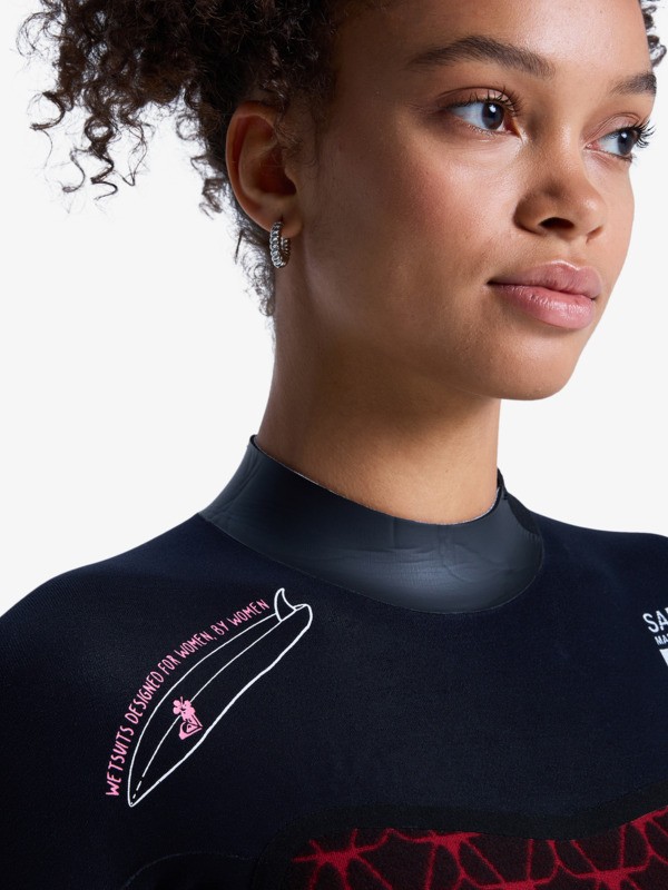 9 3/2mm Swell Natural - Back-Zip-Neoprenanzug f&uuml;r Frauen Schwarz 26BW213511 Roxy