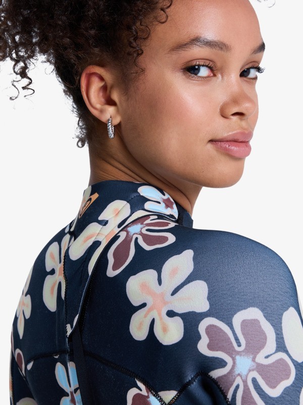 4 3/2mm Swell Natural - Back-Zip-Neoprenanzug f&uuml;r Frauen Schwarz 26BW213511 Roxy