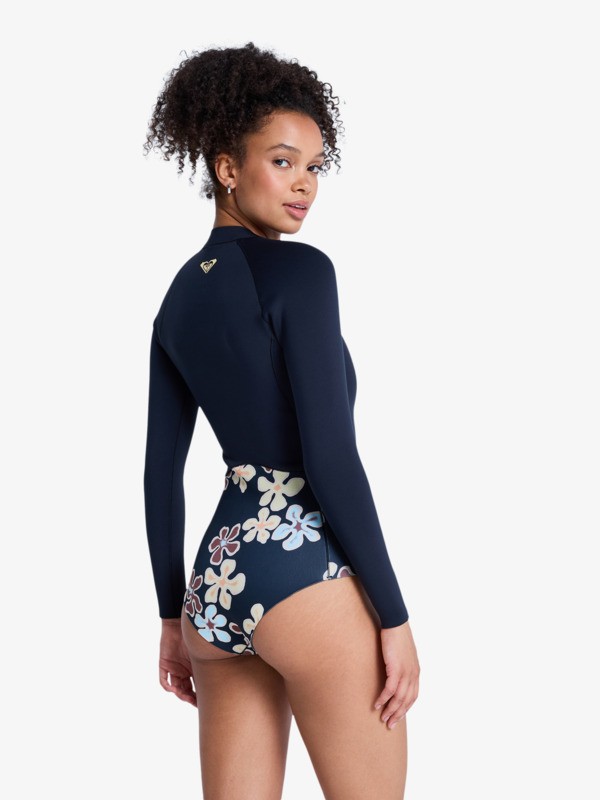 5 1mm Swell Natural - Lang&auml;rmliger Front-Zip-Springsuit f&uuml;r Frauen Schwarz 26BW243506 Roxy