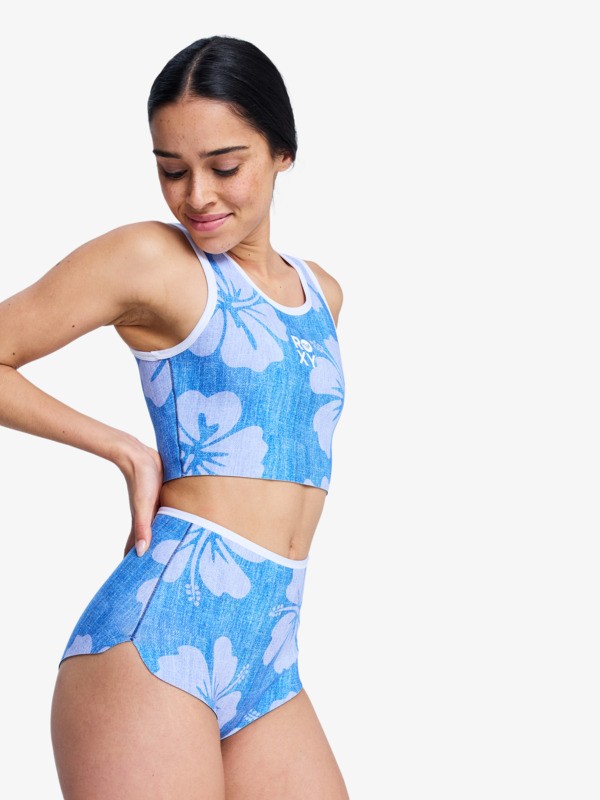 1 1mm Rise Natural - Reversible Neoprene Shorts for Women Brown 26BW303500 Roxy