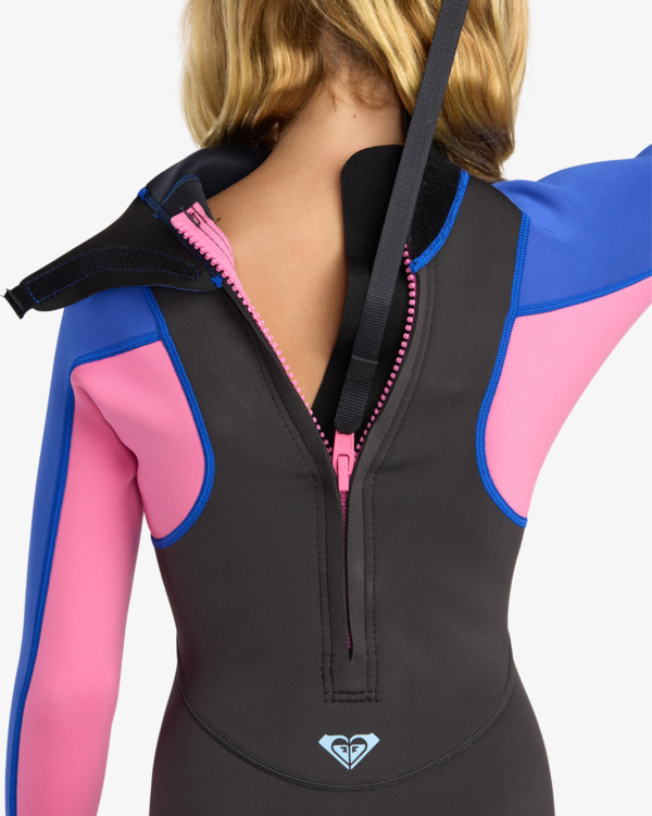 5 2/2mm Prologue+ - Long Sleeve Back Zip Springsuit for Girls 8-16 Red 26RW243501 Roxy