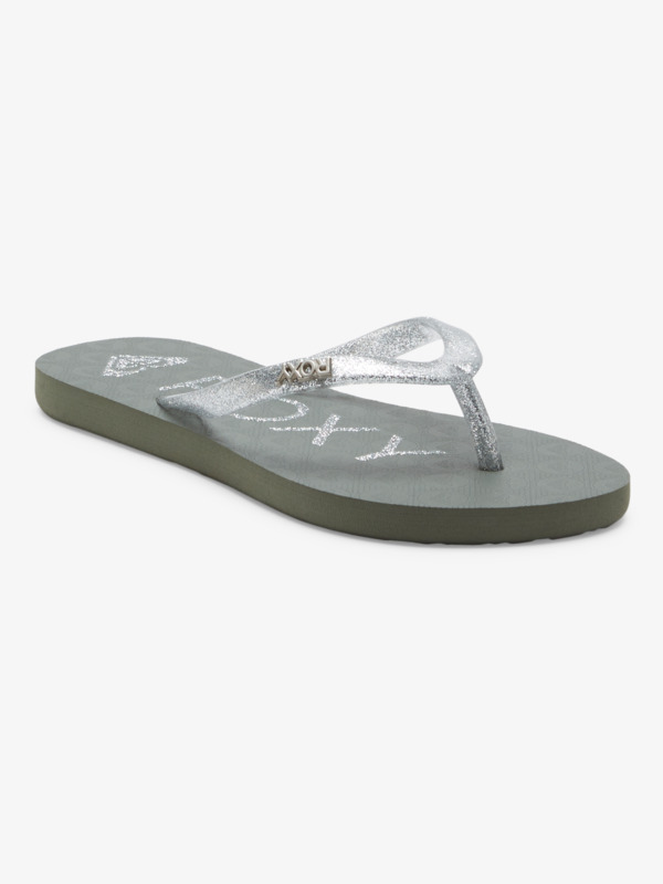 0 Viva Sparkle - Flip-Flops for Girls Gray ARGL100263 Roxy