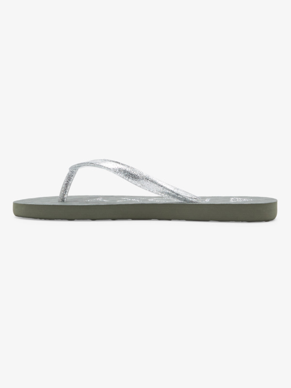 2 Viva Sparkle - Flip-Flops for Girls Gray ARGL100263 Roxy