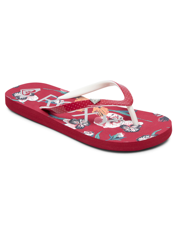 0 Pebbles - Sandals for Girls Red ARGL100264 Roxy