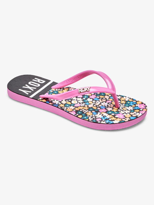 Roxy Viva Stamp Sandali Per Bambine E Ragazze, Tomaia In Morbido TPU Con Perno Metallo, Suola In Gomma