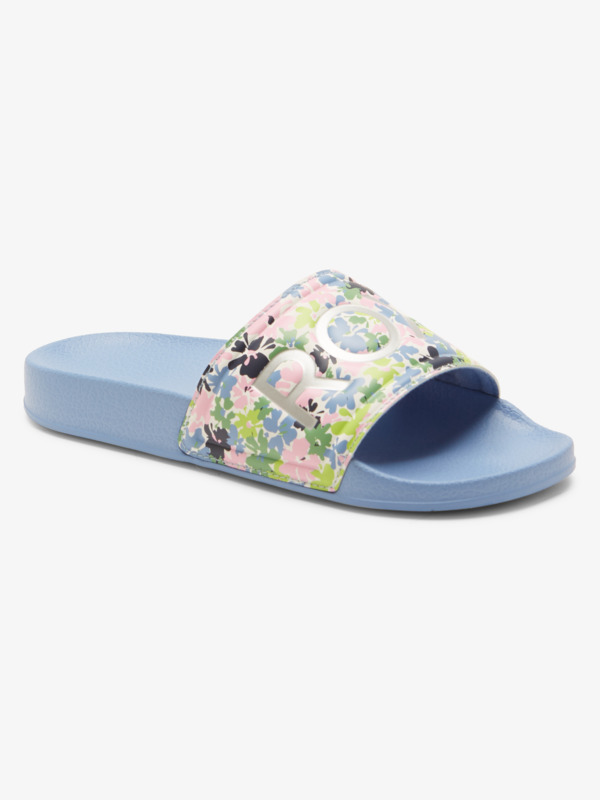 0 Rg Slippy Ii - Sandals for Girls Blue ARGL100287 Roxy