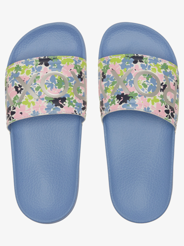 3 Rg Slippy Ii - Sandals for Girls Blue ARGL100287 Roxy