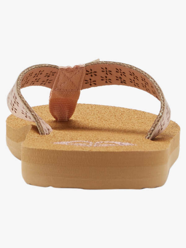 Tongs Pour Filles Rose Et Blanc - Taille 11-3, Idéales Piscine, Plage, été