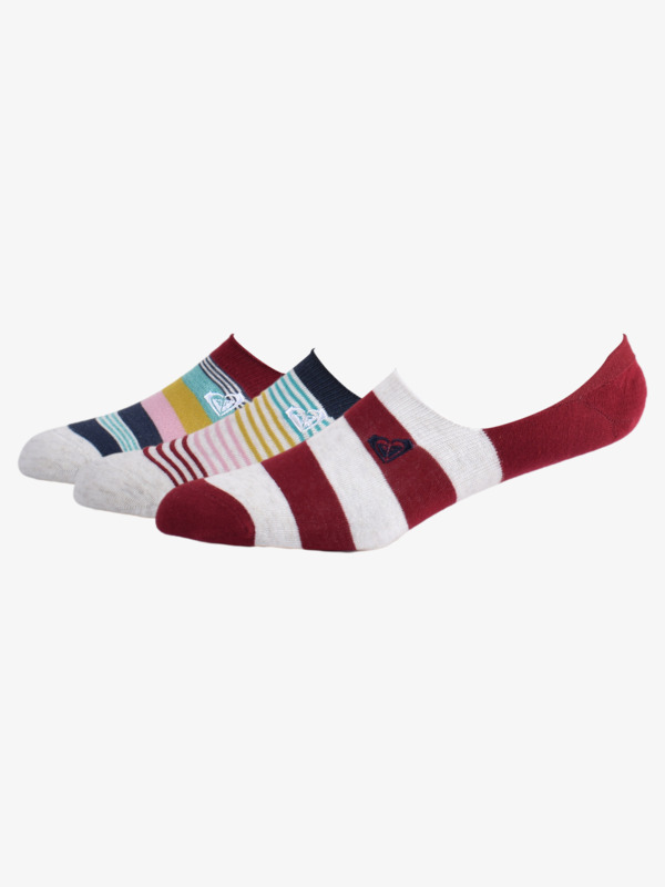 1 No Show - Chaussettes invisibles pour Femme Blanc ARJAA03235 Roxy