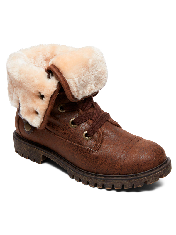 0 Bruna - Bottes à lacets pour Femme Marron ARJB700580 Roxy