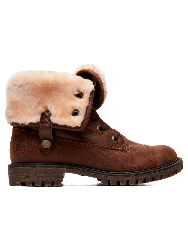 1 Bruna - Bottes à lacets pour Femme Marron ARJB700580 Roxy