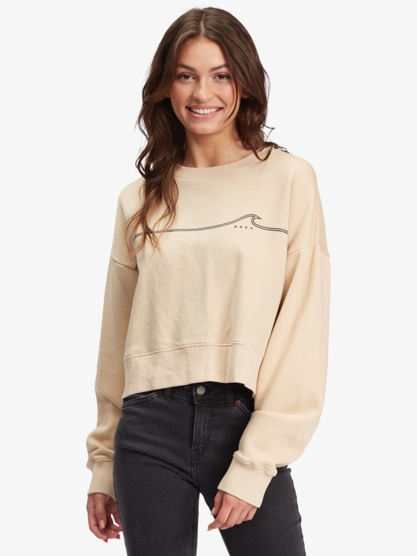 Beige sweatshirt womens online