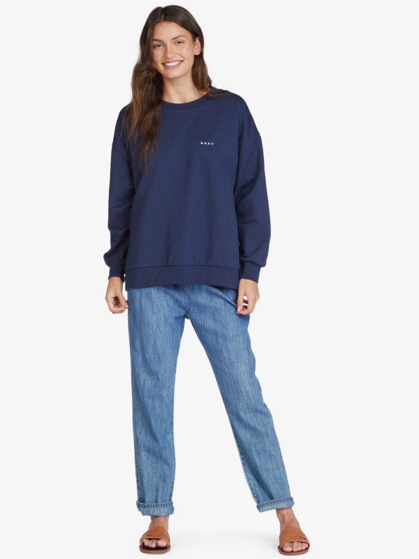 1 Morning Hike C - Sweatshirt for Women Blue ARJFT04026 Roxy