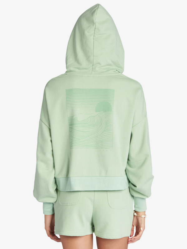 3 Afternoon Hike A - Hoodie for Women Green ARJFT04027 Roxy