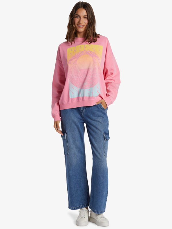 12 Lineup Oversized - Sudadera para Mujer  ARJFT04181 Roxy