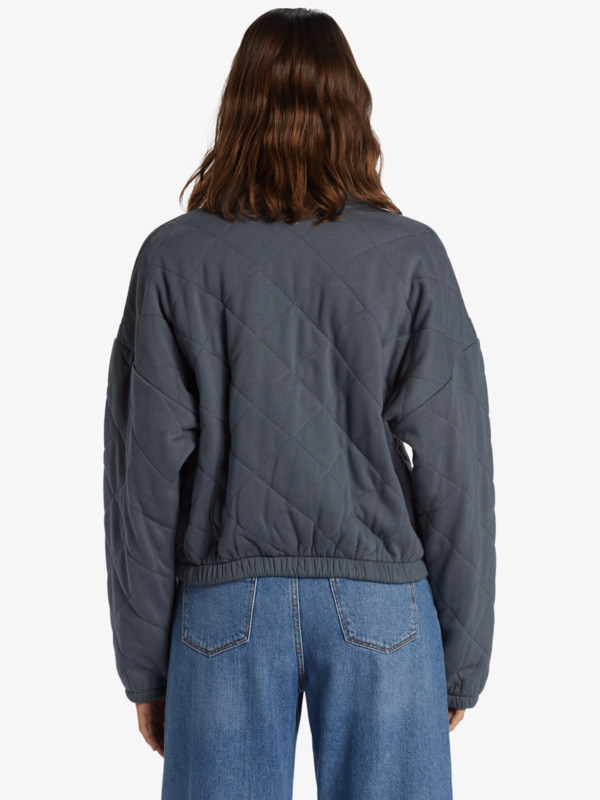 4 Bonfire Babe - Half-Zip Sweatshirt for Women  ARJFT04257 Roxy