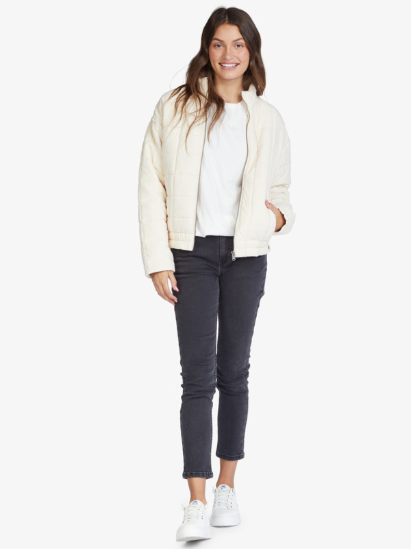 1 Rose Riviera - Veste bomber pour Femme Beige ARJJK03059 Roxy