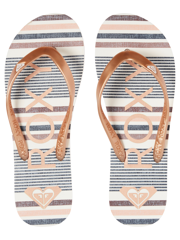 2 Tahiti - Flip-Flops for Women Grey ARJL100669 Roxy