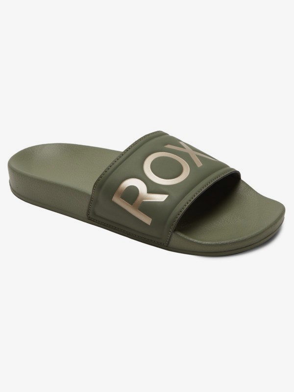 0 Slippy - Sandalias Slider para Mujer Beige ARJL100679 Roxy