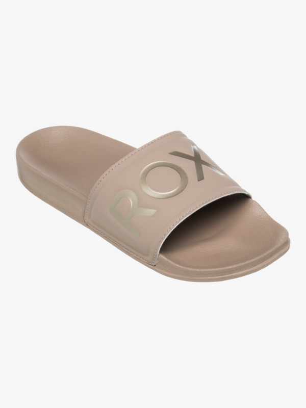 0 Slippy - Instappers voor Dames Brown ARJL100679 Roxy