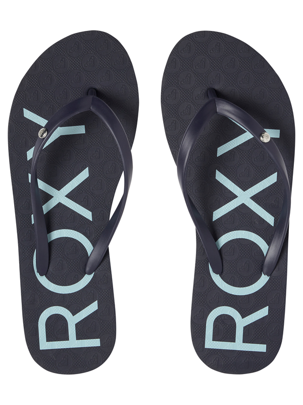2 Sandy - Tongs pour Femme Bleu ARJL100681 Roxy