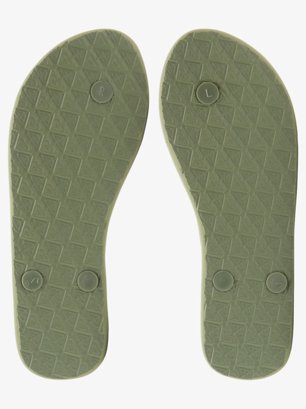 5 Viva Stamp - Flip-Flops for Women Green ARJL100683 Roxy