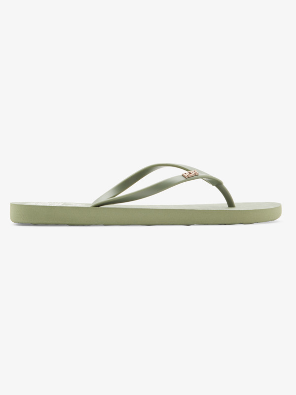 1 Viva Stamp - Flip-Flops for Women Green ARJL100683 Roxy