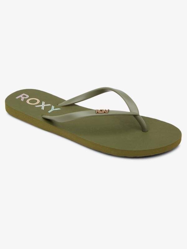 0 Viva Stamp - Sandalias para Mujer Verde ARJL100683 Roxy