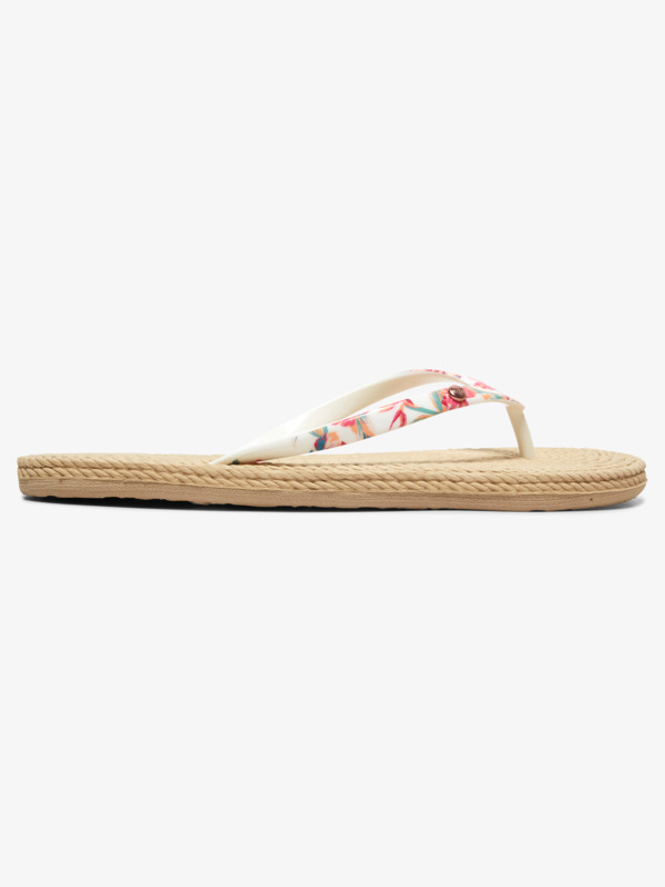 1 South Beach - Sandales pour Femme Blanc ARJL100685 Roxy