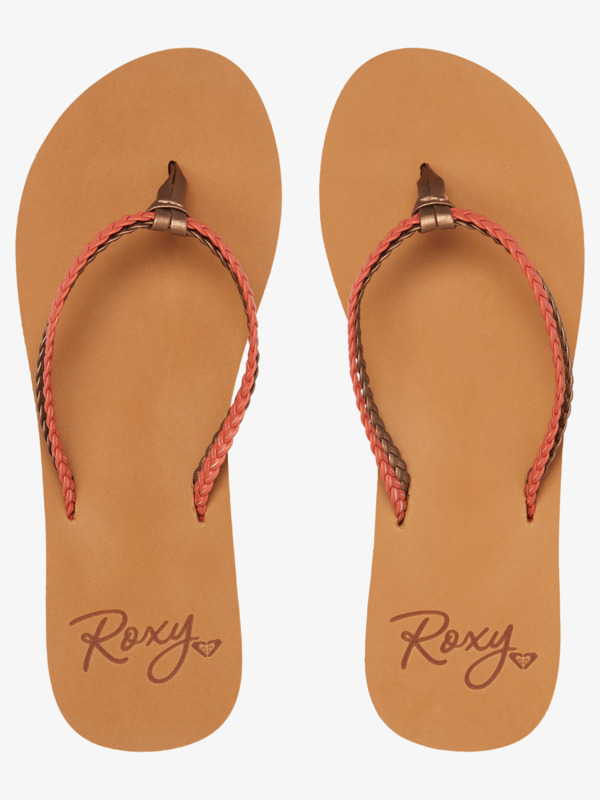 2 Costas - Flip-Flops for Women Beige ARJL100763 Roxy