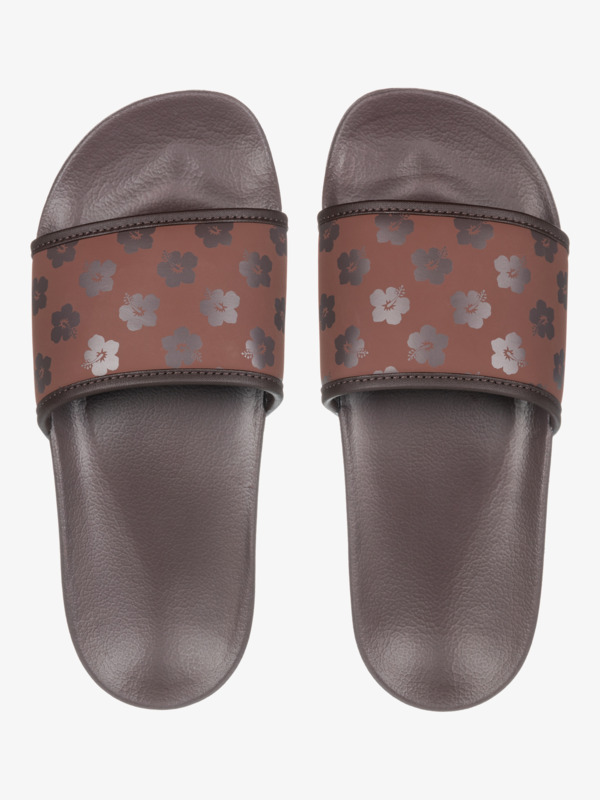 7 Slippy Iv - Sandals for Women Brown ARJL100909 Roxy