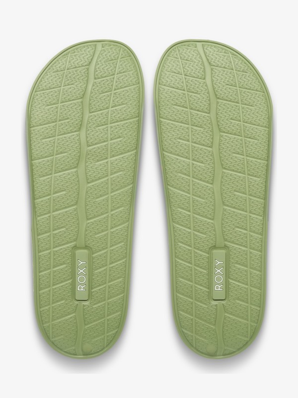 5 Slippy Iv - Sandalen voor Dames Green ARJL100909 Roxy