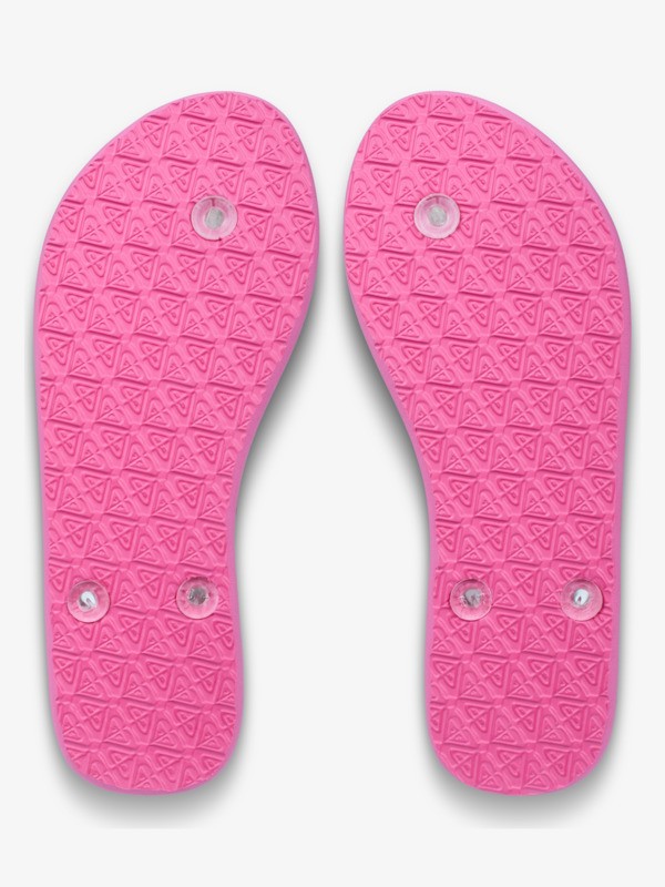 5 Viva Jelly - Slider Flip-flops for Women Pink ARJL100915 Roxy