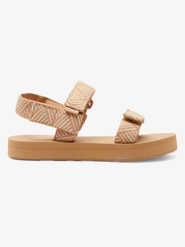 1 ROXY Cage - Sandalias para Mujer Beige ARJL100930 Roxy