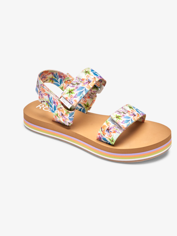 0 ROXY Cage - Sandales pour Femme Blanc ARJL100930 Roxy