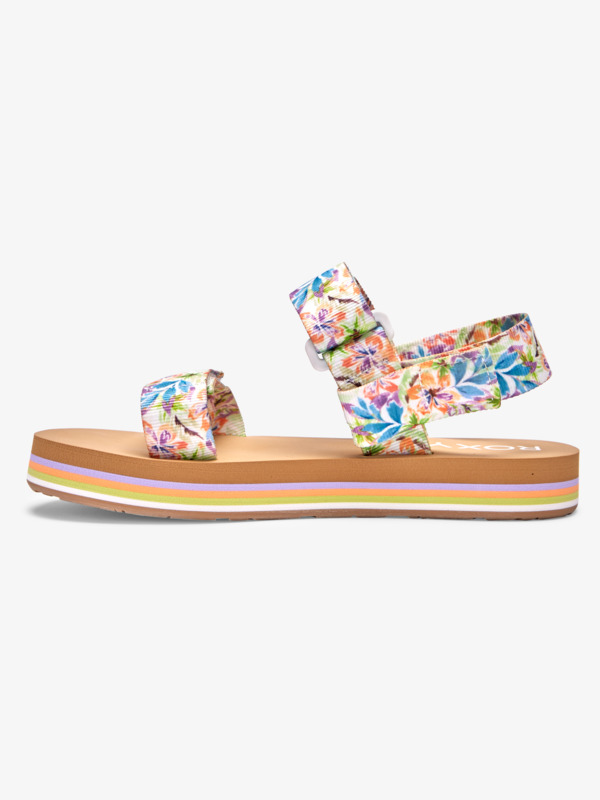 2 ROXY Cage - Sandales pour Femme Blanc ARJL100930 Roxy