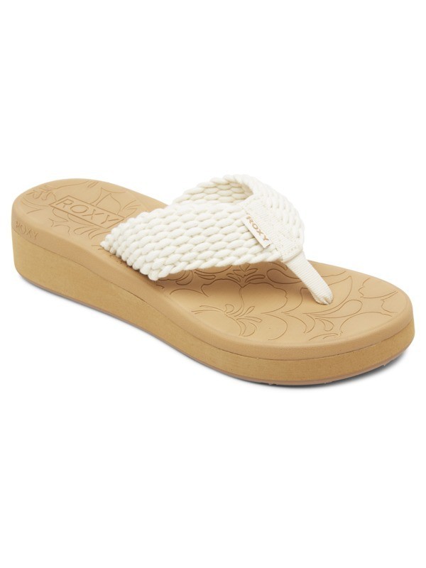 14 Caillay - Sandales pour Femme Blanc ARJL100952 Roxy