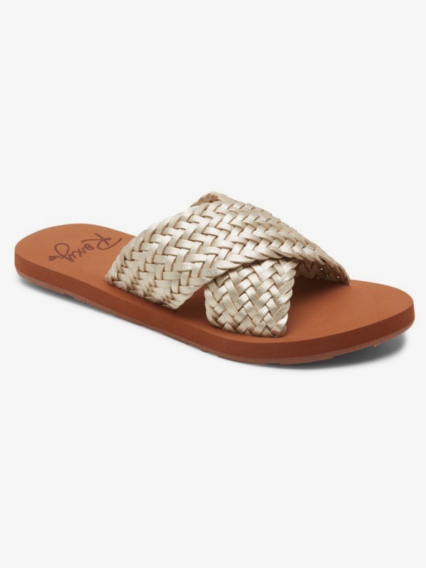 7 Roselani - Sandales pour Femme Beige ARJL100996 Roxy